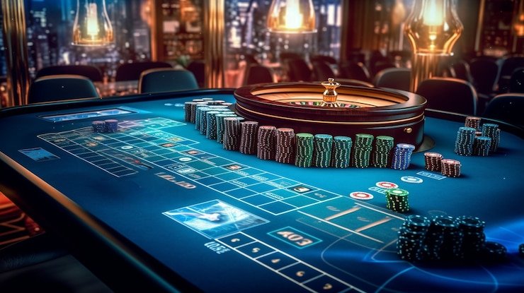 Contoh permainan slot dengan fitur putaran gratis dan simbol bonus